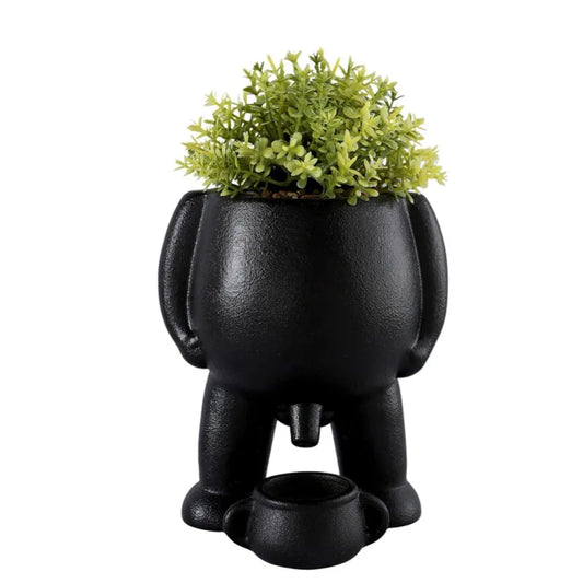 Potty Pal Planter | Veska Svart