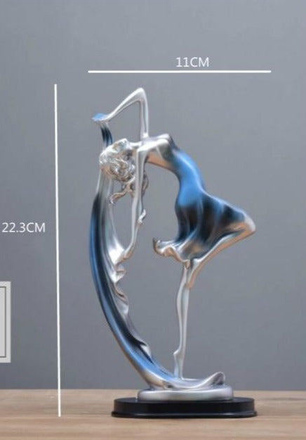 Pretty Dancer Figuriner Vin Hållare | Veska Liten söt dansare