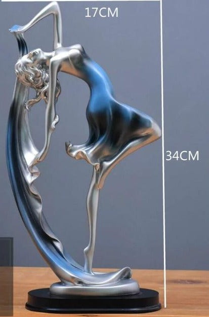 Pretty Dancer Figuriner Vin Hållare | Veska Stor vacker dansare2