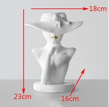 Pretty Woman Figur Blomkruka | Veska Ren Vit