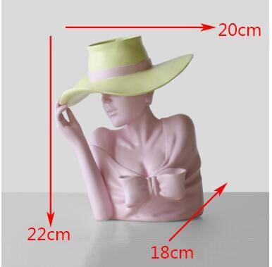 Pretty Woman Figur Blomkruka | Veska Rosa