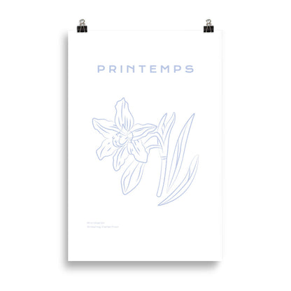 Printemps - Daffodil | Veska 61×91 cm