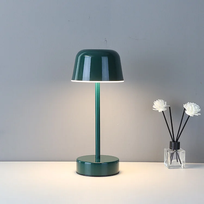 Prisma Pulse Flare Bordslampa – Sladdlös Dimmbar LED Lampa | Veska Grön