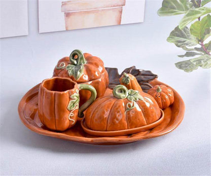 Pumpkin Keramisk Kök Mugg Skål | Veska