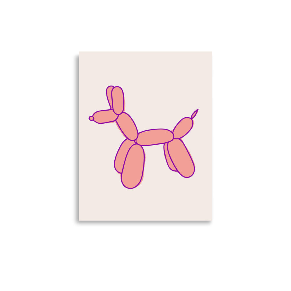 Puppy Balloon | Veska 11″×14″