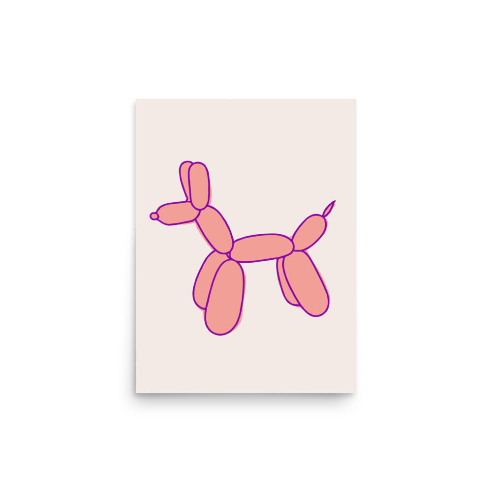 Puppy Balloon | Veska 12″×16″