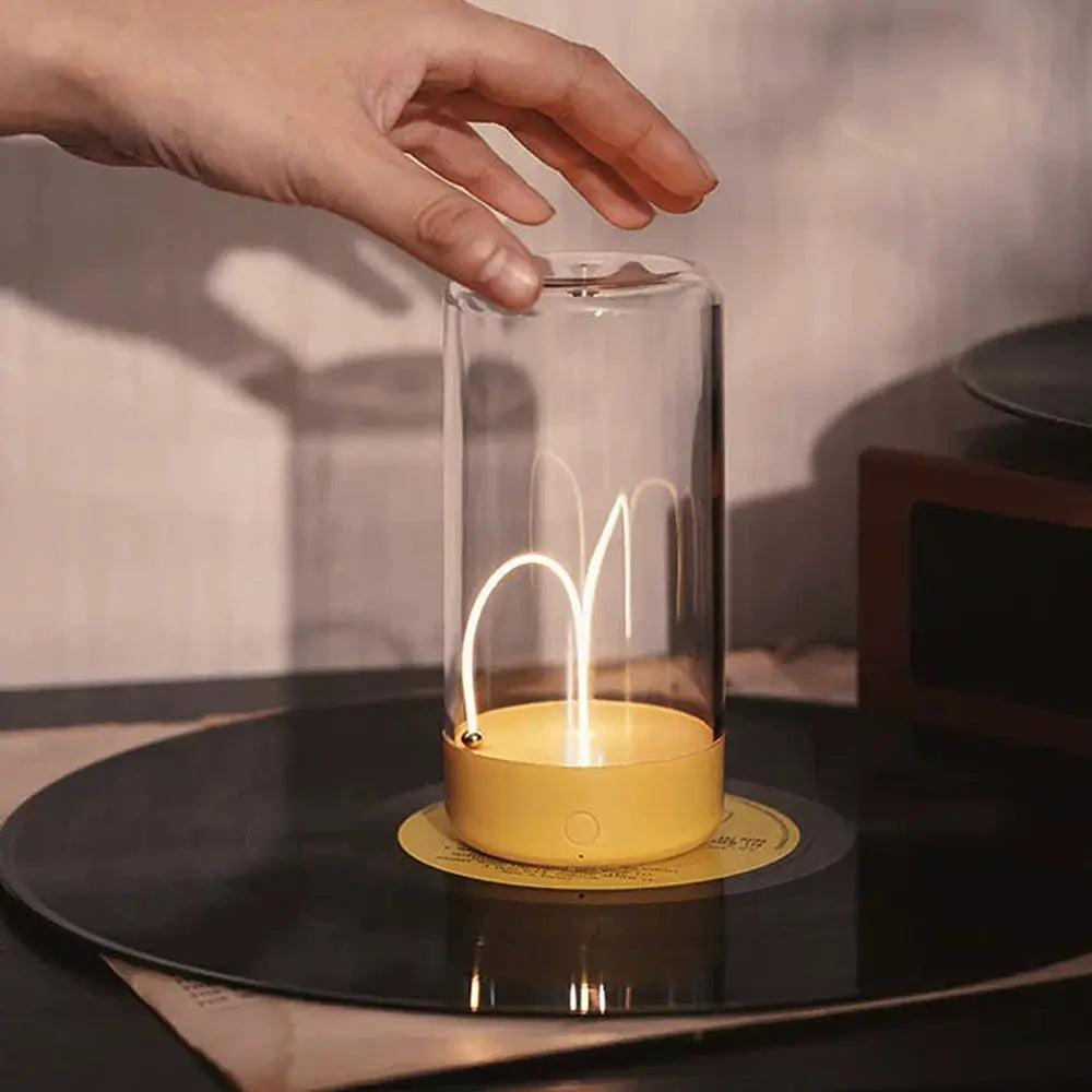 PureGlow - Modern Bordslampa med Enkel Elegans | Veska