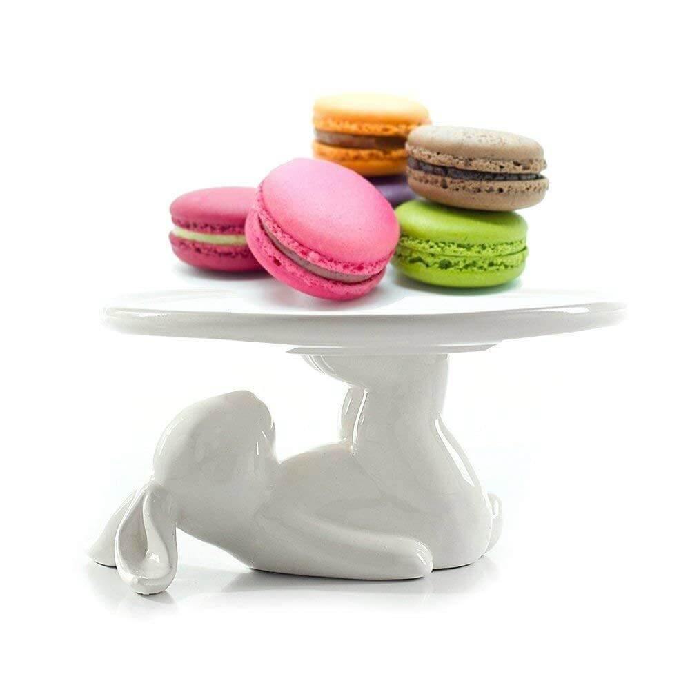 Rabbit Keramisk Dessert Serveringsfat | Veska