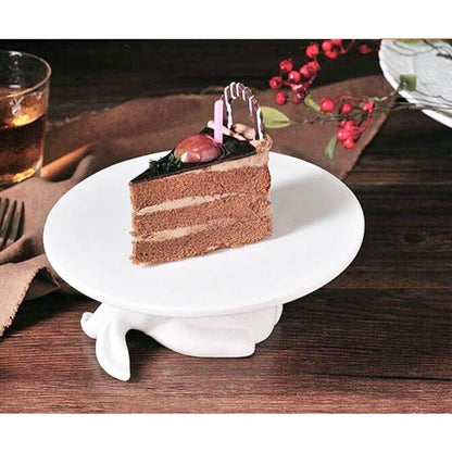 Rabbit Keramisk Dessert Serveringsfat | Veska