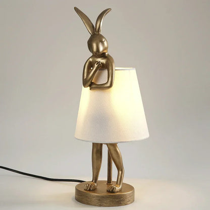 Rabbit Table Lamp – Dimbart LED Nattljus i Modern Design för Barnrum & Vardagsrum | Veska