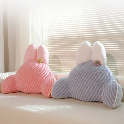 Rabbit Throw Pillow – Cute Bunny Shaped Cushion | Veska