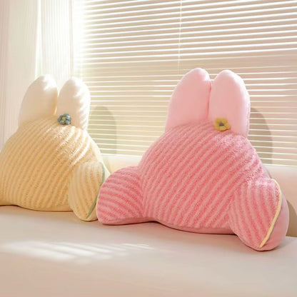 Rabbit Throw Pillow – Cute Bunny Shaped Cushion | Veska