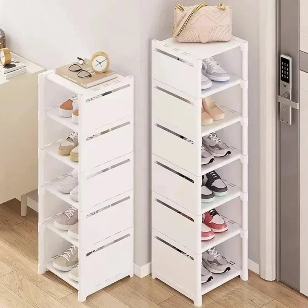 RACK Stapelbar skohängare för hörn Platsbesparande organization med stil | Veska
