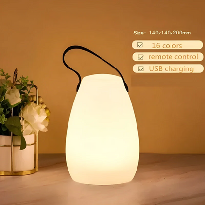RadianceFlex - Bärbar LED-bordslampa med vattentät funktion Veska C