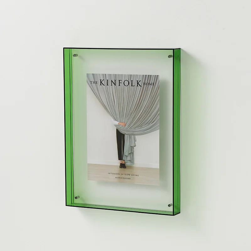 Rainbow Acrylic Frame | Veska grön