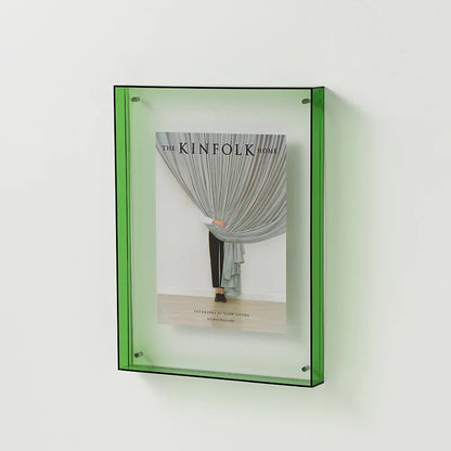 Rainbow Acrylic Frame | Veska grön