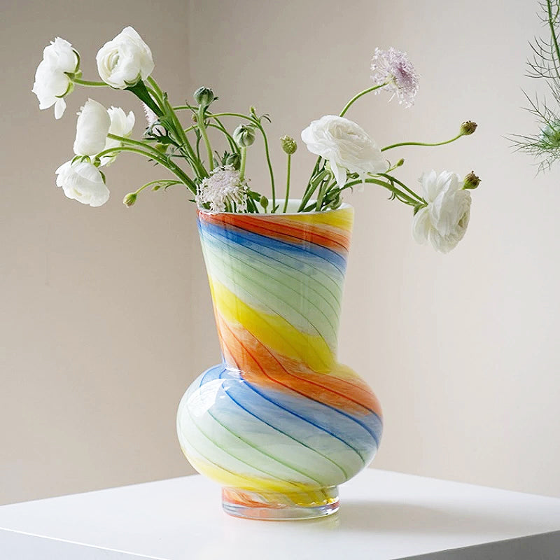 Rainbow Chubby Vase | Veska