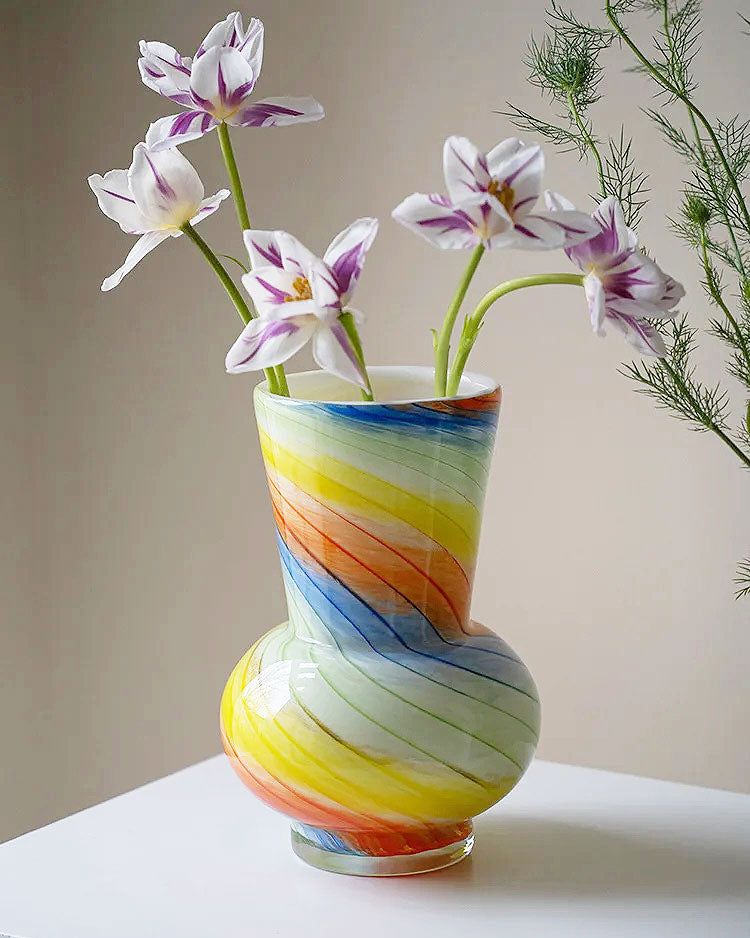 Rainbow Chubby Vase | Veska