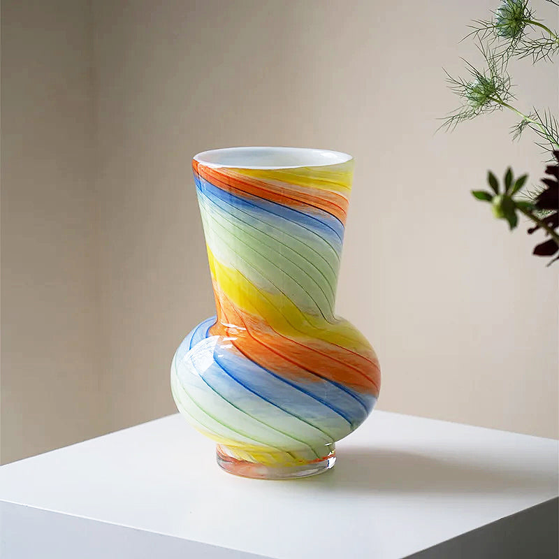 Rainbow Chubby Vase | Veska