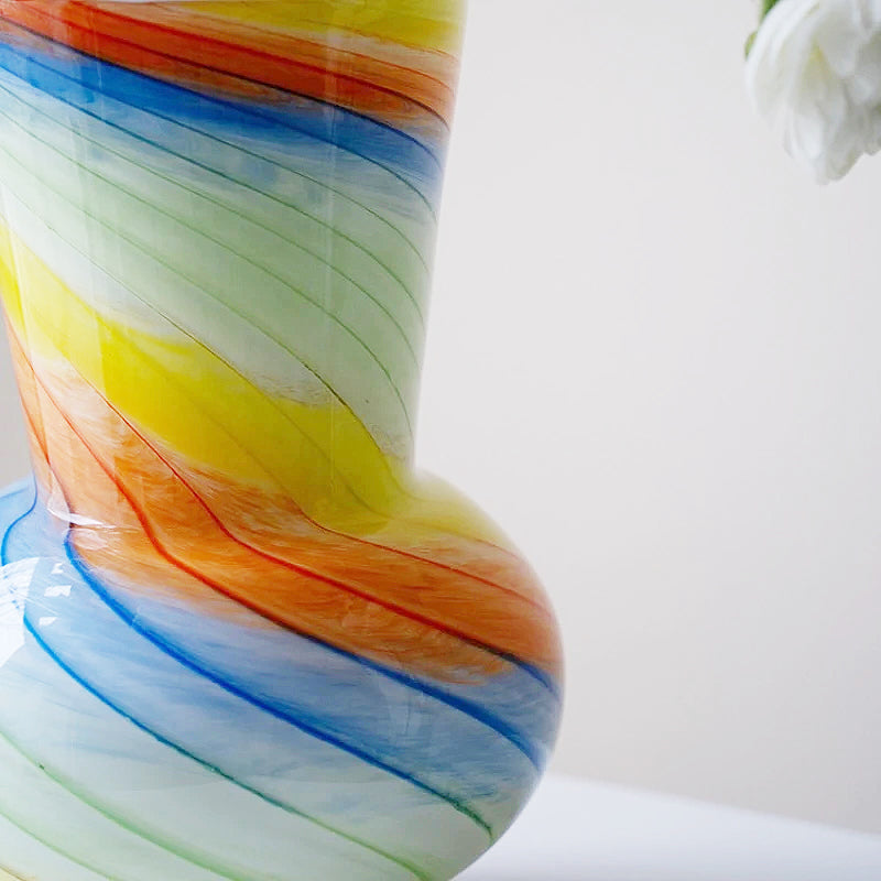 Rainbow Chubby Vase | Veska