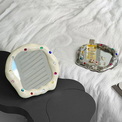 Rainbow Stone Mirror | Veska