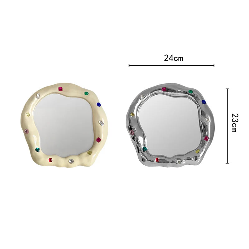 Rainbow Stone Mirror | Veska