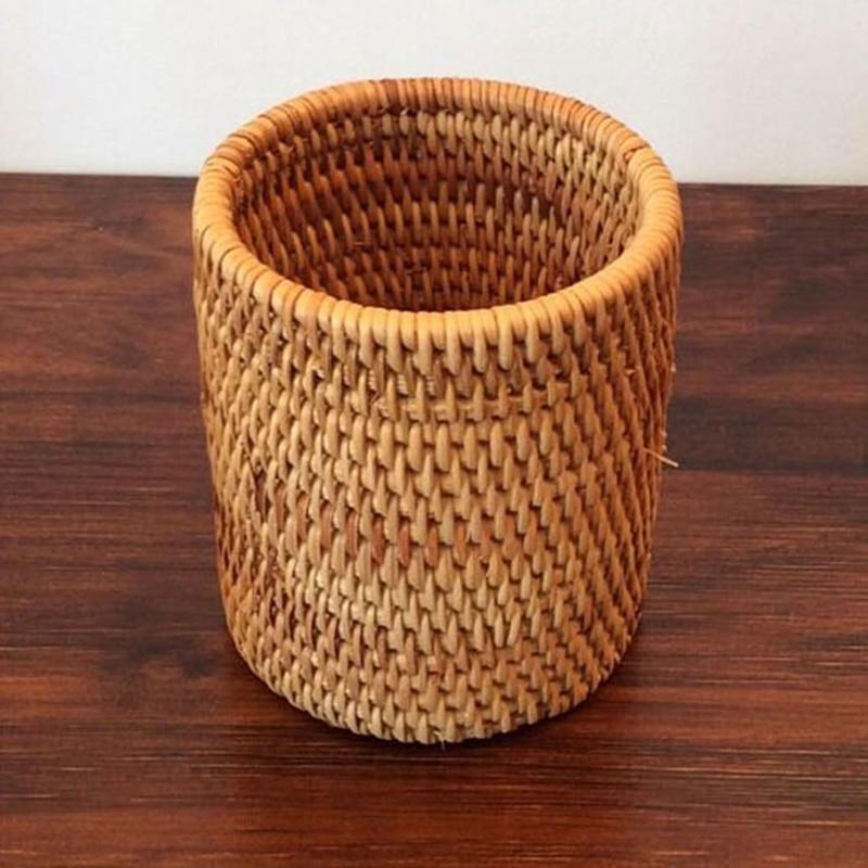 Rattan Bucket Organizer | Veska A