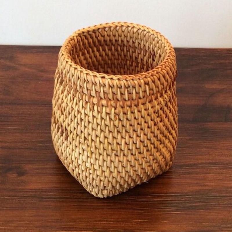 Rattan Bucket Organizer | Veska C