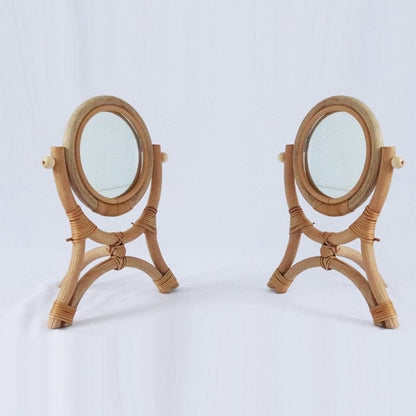 Rattan Handgjort Bordsspegel | Veska