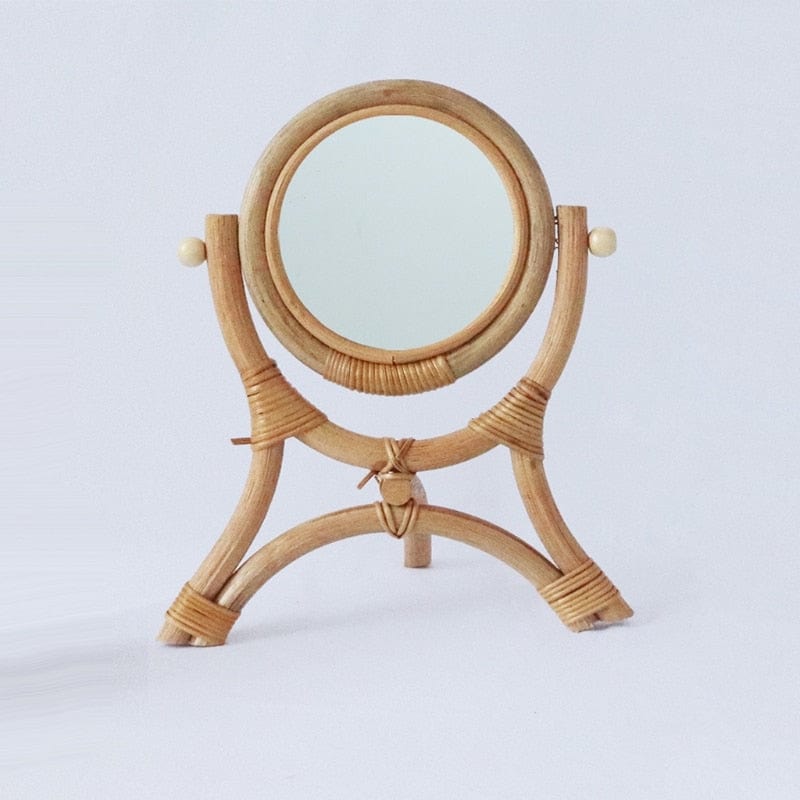 Rattan Handgjort Bordsspegel | Veska