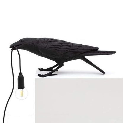 Raven Bird Lampa | Veska Svart Sitt