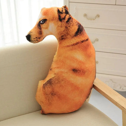 Realistiska Hund Mjuka Hund Plysch Kuddar | Veska