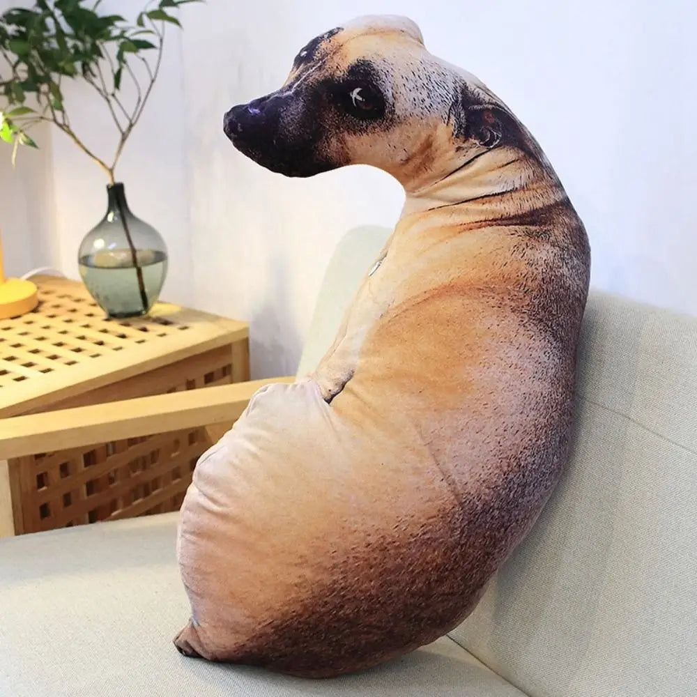 Realistiska Hund Mjuka Hund Plysch Kuddar | Veska