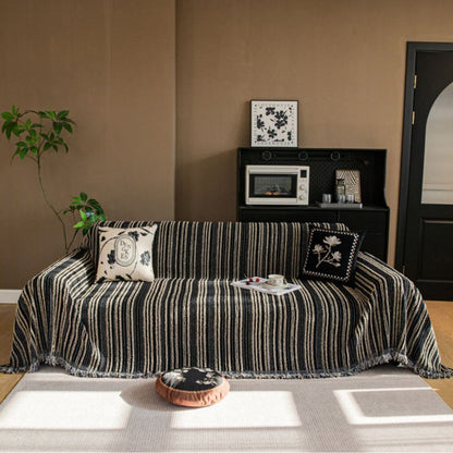 Regal Stripes Chenille Sofföverdrag | Veska
