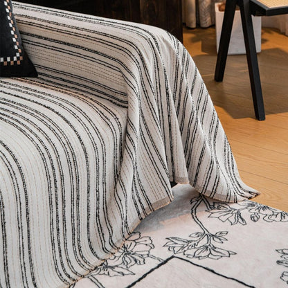 Regal Stripes Chenille Sofföverdrag | Veska