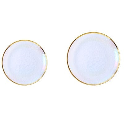 Regnbåge Glas Middagsservis Set | Veska
