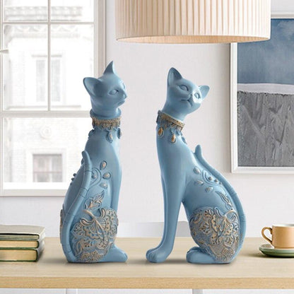 Resin Katt Figurer | Veska