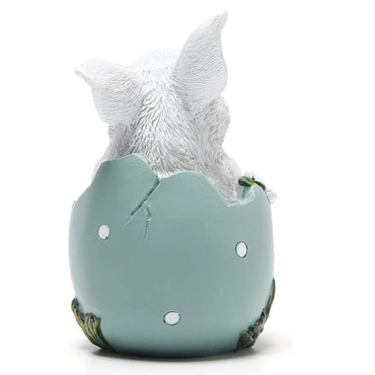 Resin påskkaninägg dekoration | Veska