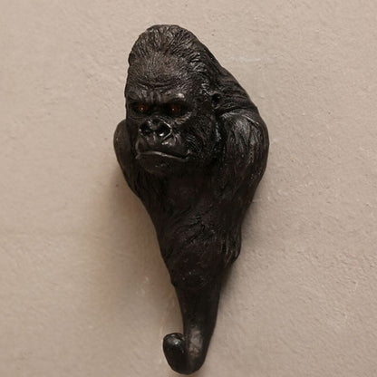 Retore Djur Vägghängande Kappkrokar | Veska Chimpanzee