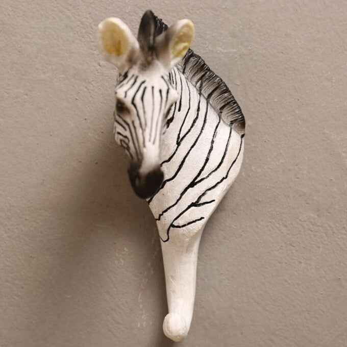 Retore Djur Vägghängande Kappkrokar | Veska Zebra