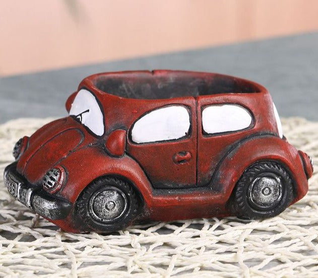Retro-Car Betong Veskaomkruka Form | Veska Mörkröd