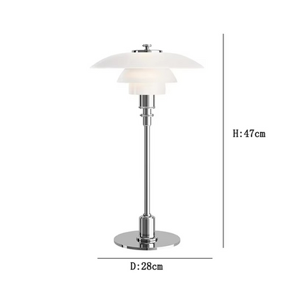 Retro Design Glas Bordslampa | Veska