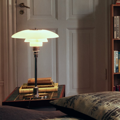 Retro Design Glas Bordslampa | Veska