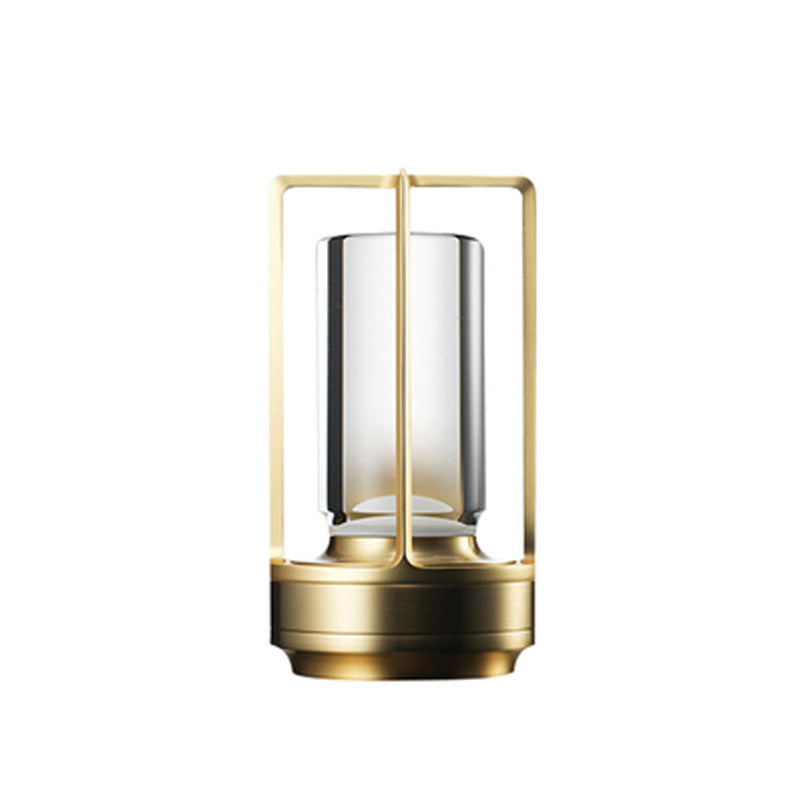Retro Metall Bordslampa | Veska Guld