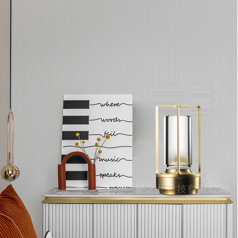 Retro Metall Bordslampa | Veska