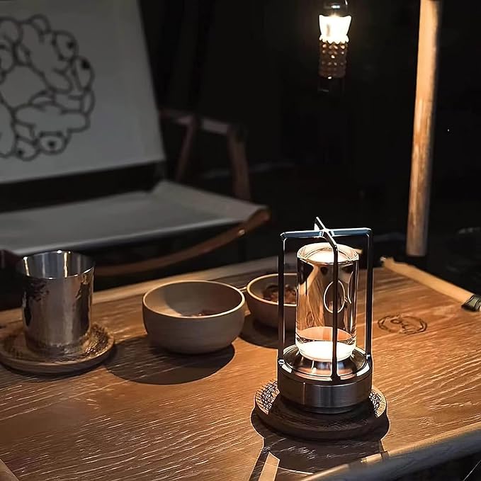 Retro Metall Bordslampa | Veska Svart