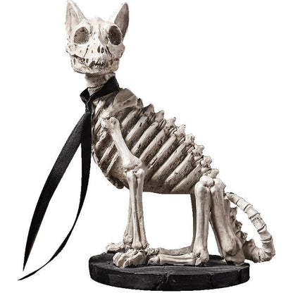 Retro Skull Dog Statue | Veska