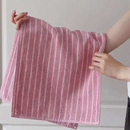 Retro Stripe Handduk (Smal) | Veska rosa