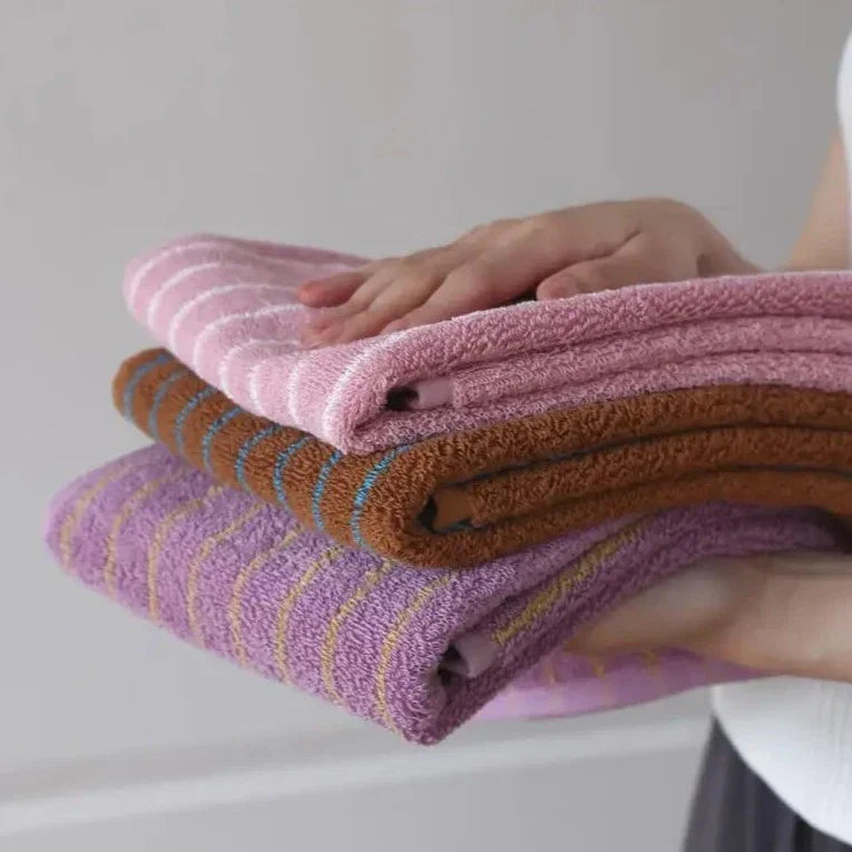 Retro Stripe Handduk (Smal) | Veska