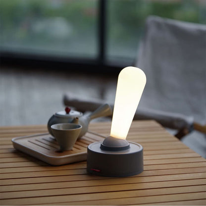 Retro Vippströmbrytarlampa – Laddningsbar LED-lampa | Veska